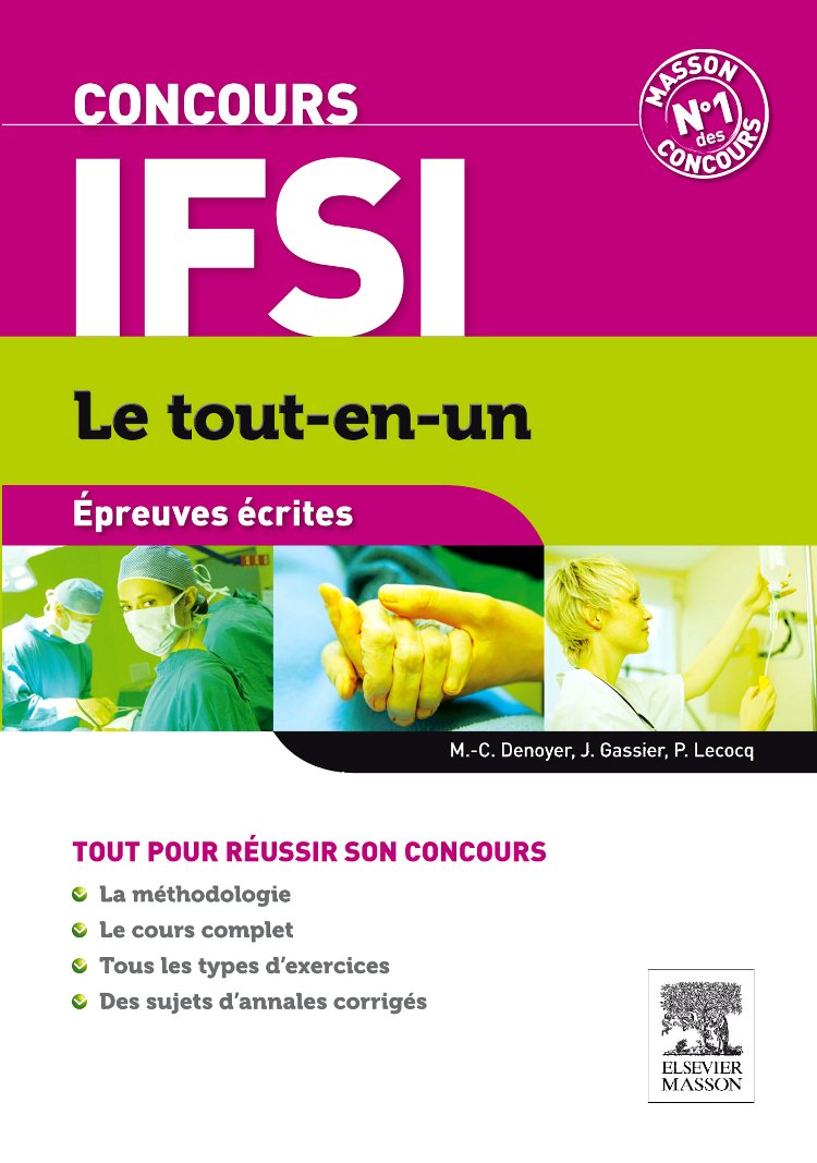 Concours IFSI - le tout-en-un - épreuves écrites book