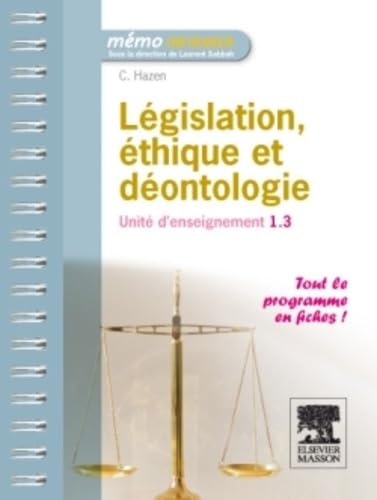 Législation, éthique et déontologie: Unité d'enseignement 1.3 Medicine