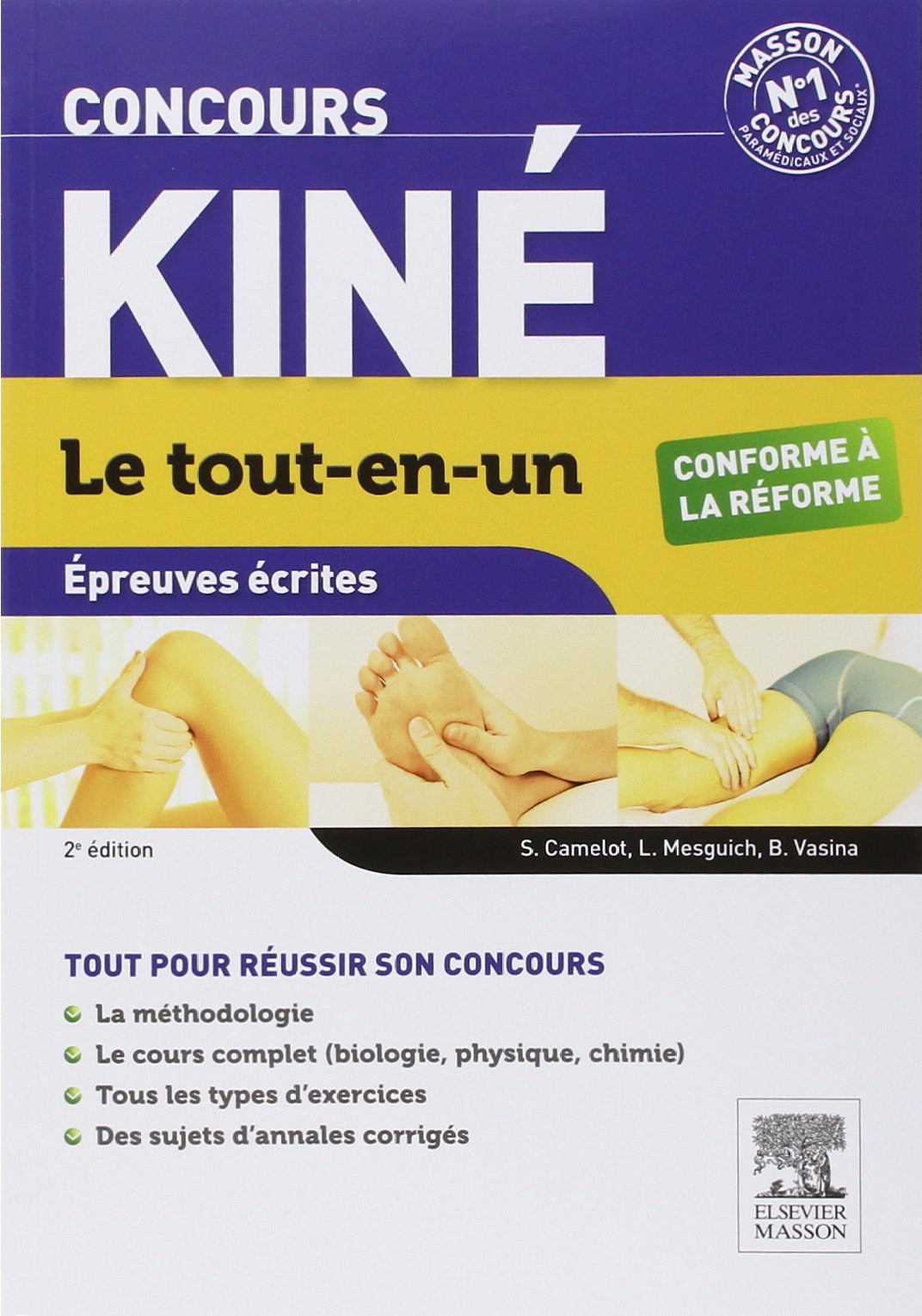 Kiné: Epreuves écrites book