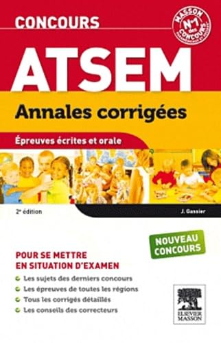 Concours Atsem Annales Corrigées: Épreuves Écrites Et Orales Medicine