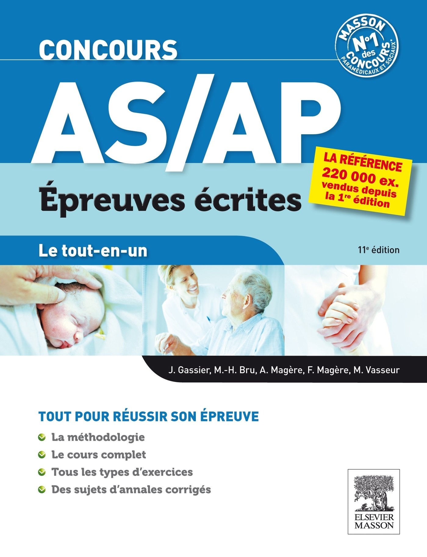 Concours AS/AP: Le tout-en-un Epreuves écrites book