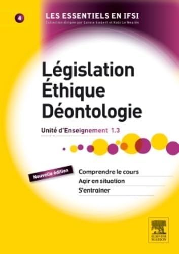 Législation, éthique, déontologie: UE 1.3 book