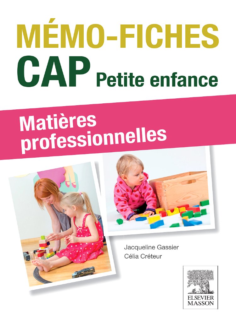 CAP Petite enfance, matières professionnelles book