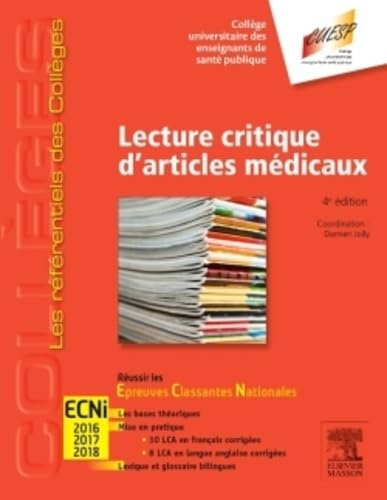 Lecture critique d'articles médicaux: Réussir les ECNi book
