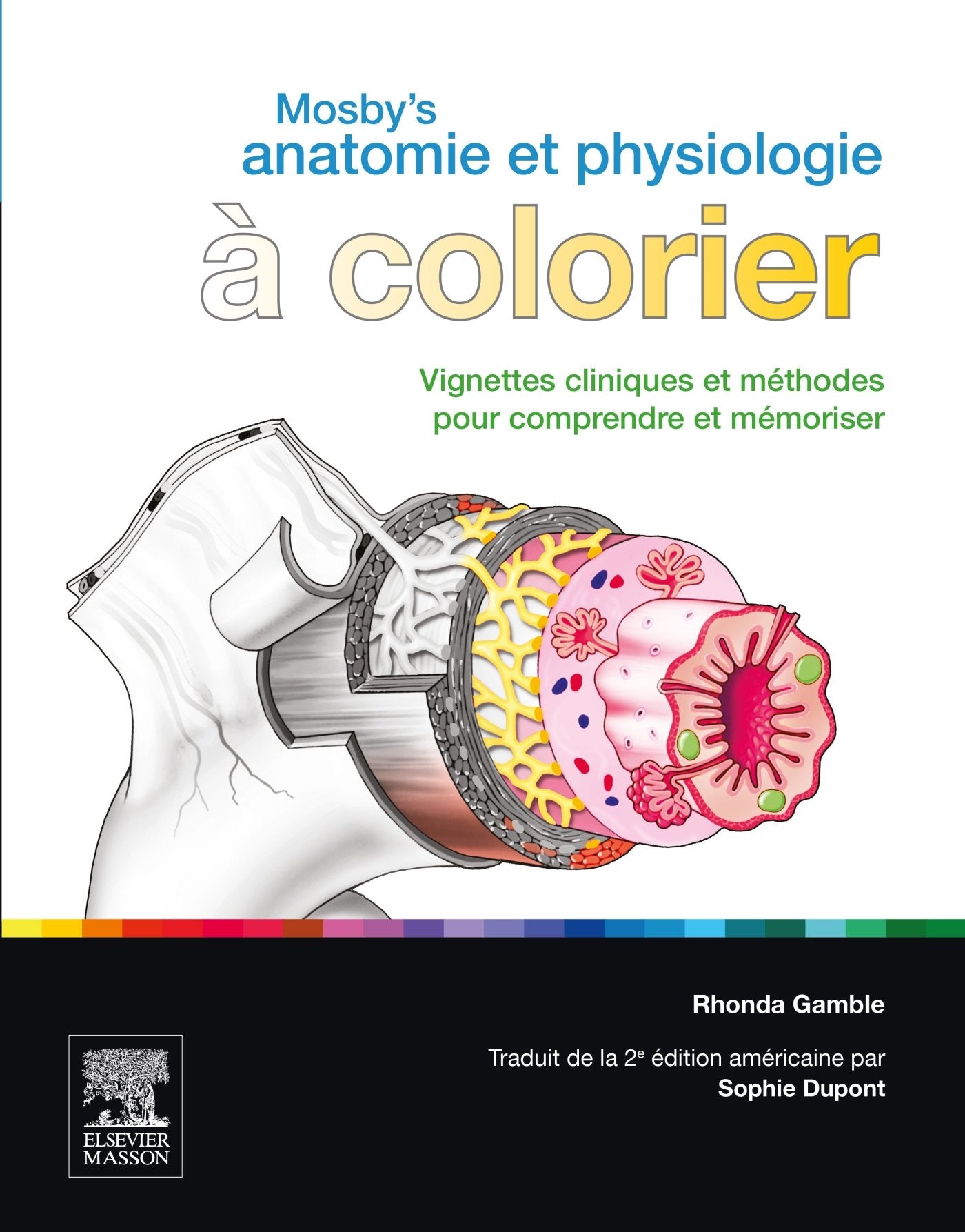 Mosby's Anatomie et Physiologie à colorier: Vignettes cliniques et méthodes pour comprendre et mémoriser book