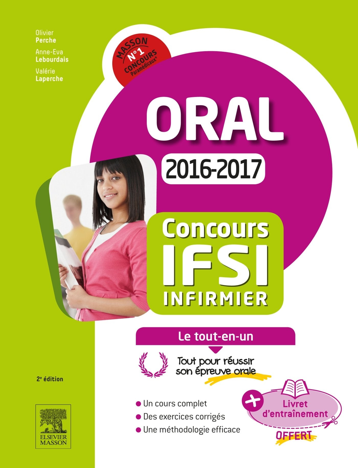Concours Infirmier IFSI: Epreuve orale, avec livret d'entraînement book