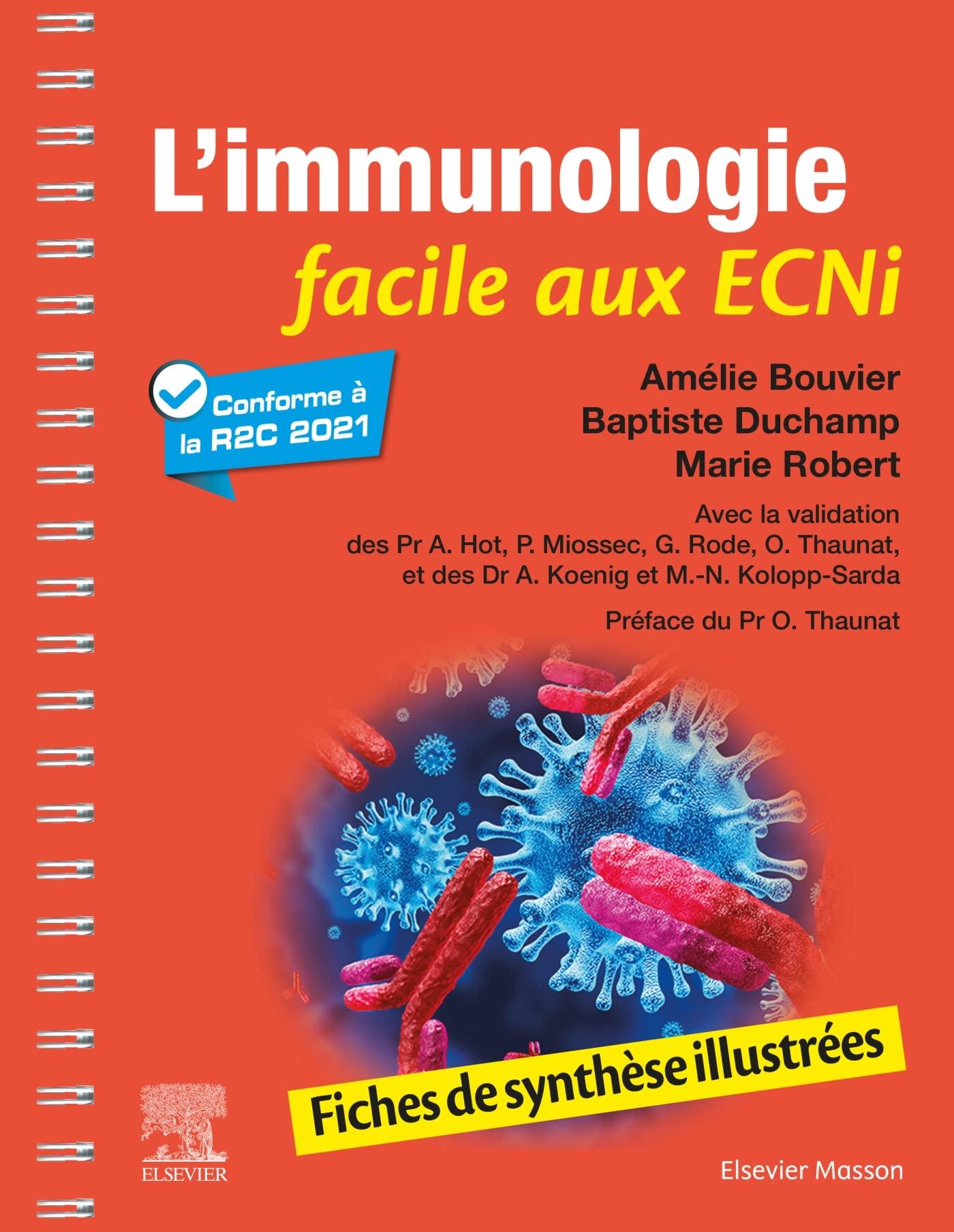 L'immunologie facile aux ECNi: Fiches de synthèse illustrées book