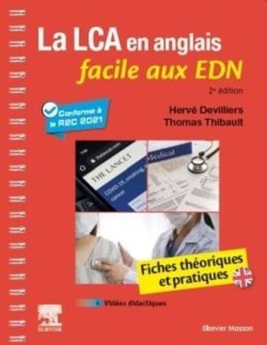 La LCA en anglais facile aux EDN: Fiches théoriques et pratiques book