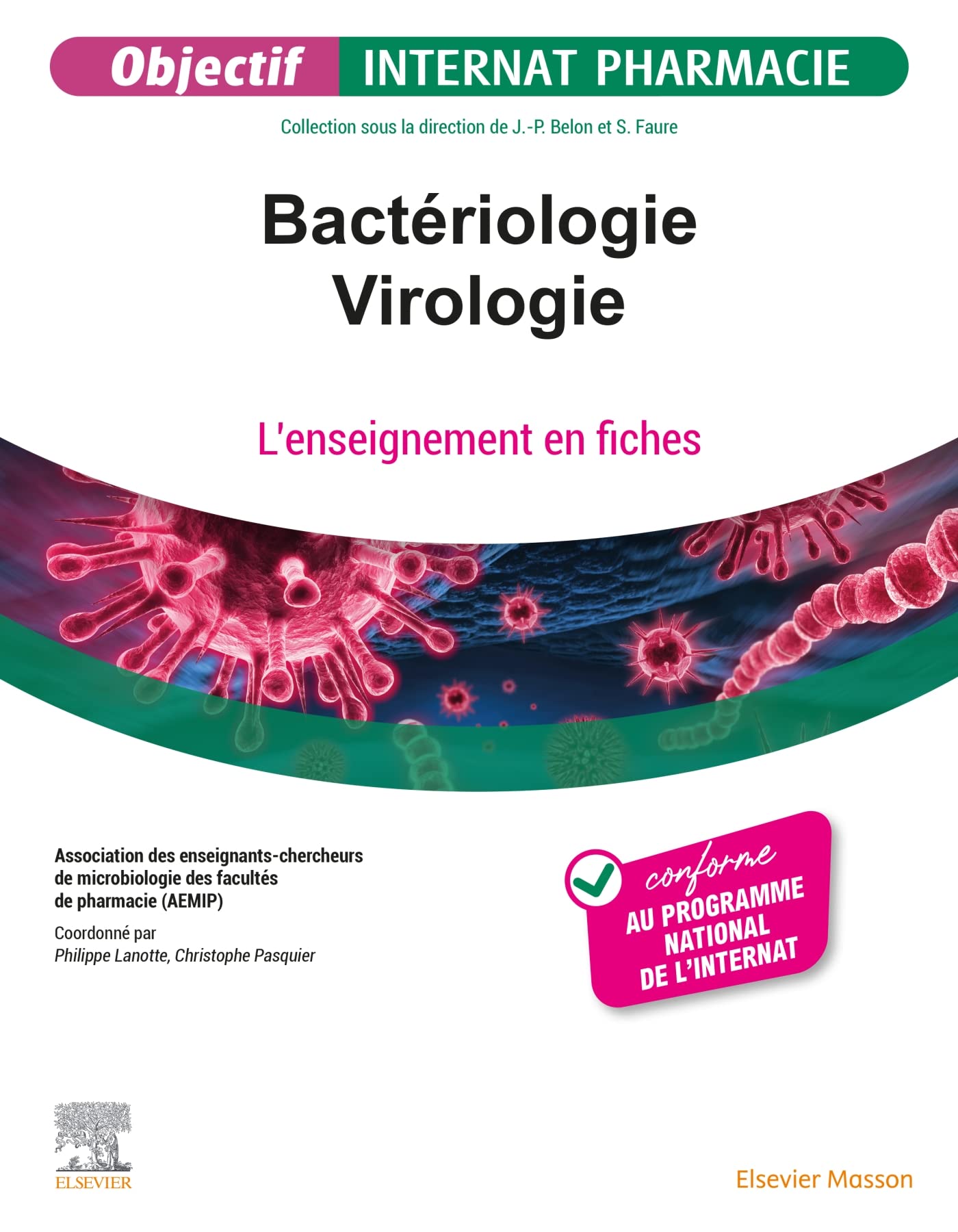Bactériologie - Virologie: L'enseignement en fiches Medicine