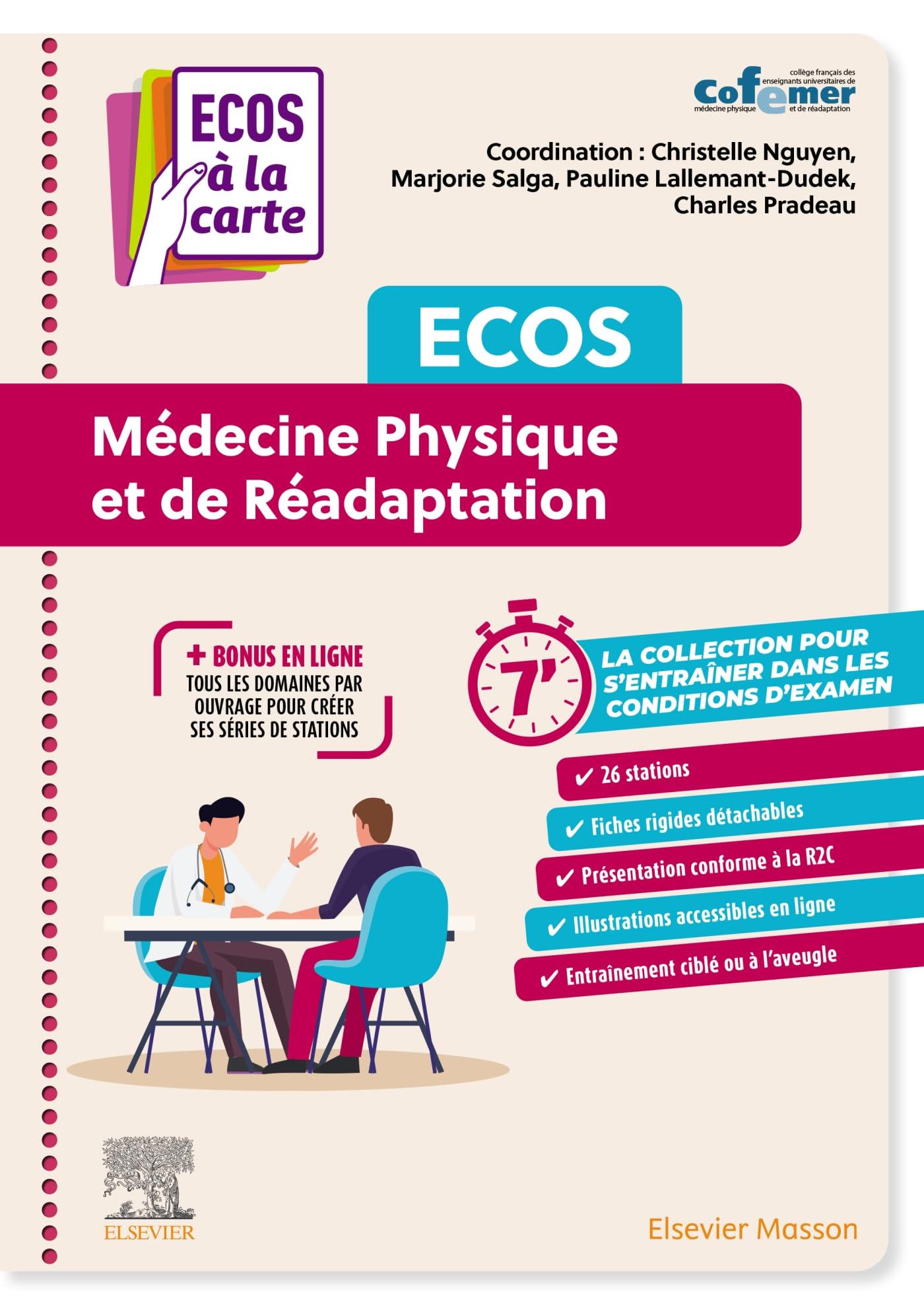ECOS Médecine physique et de réadaptation: ECOS à la carte book
