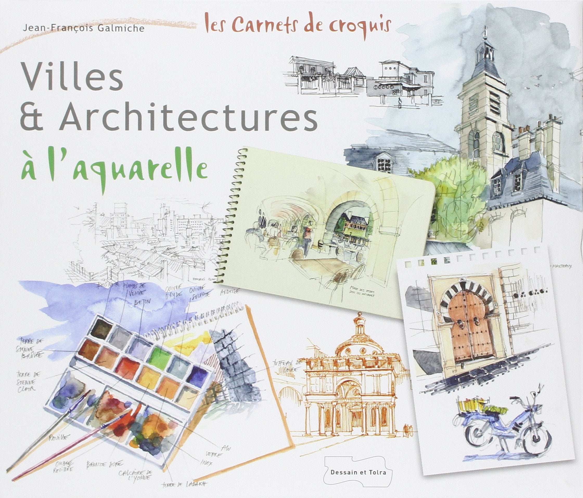 Villes et architectures à l'aquarelle Books