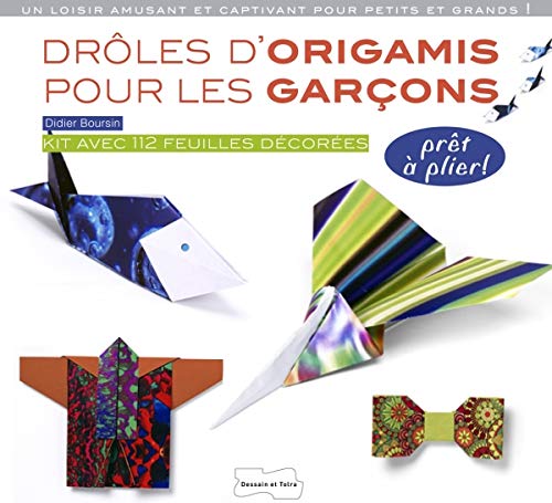 Drôles d'origamis pour les garçons book