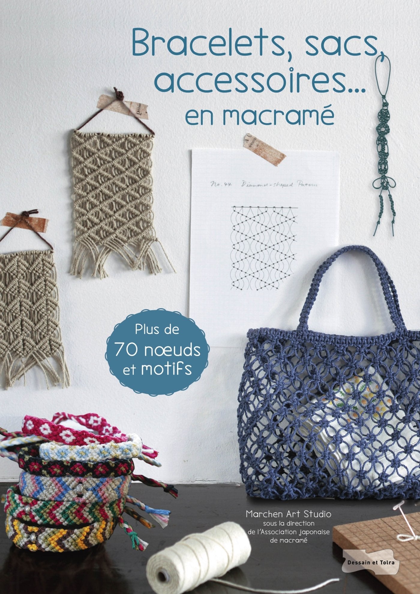 Bracelets, sacs, accessoires en macramé: Plus de 70 neouds et motifs Hobbies & Crafts