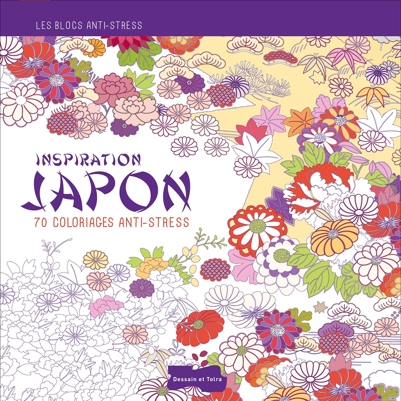 Inspiration Japon: 70 coloriages anti-stress Books