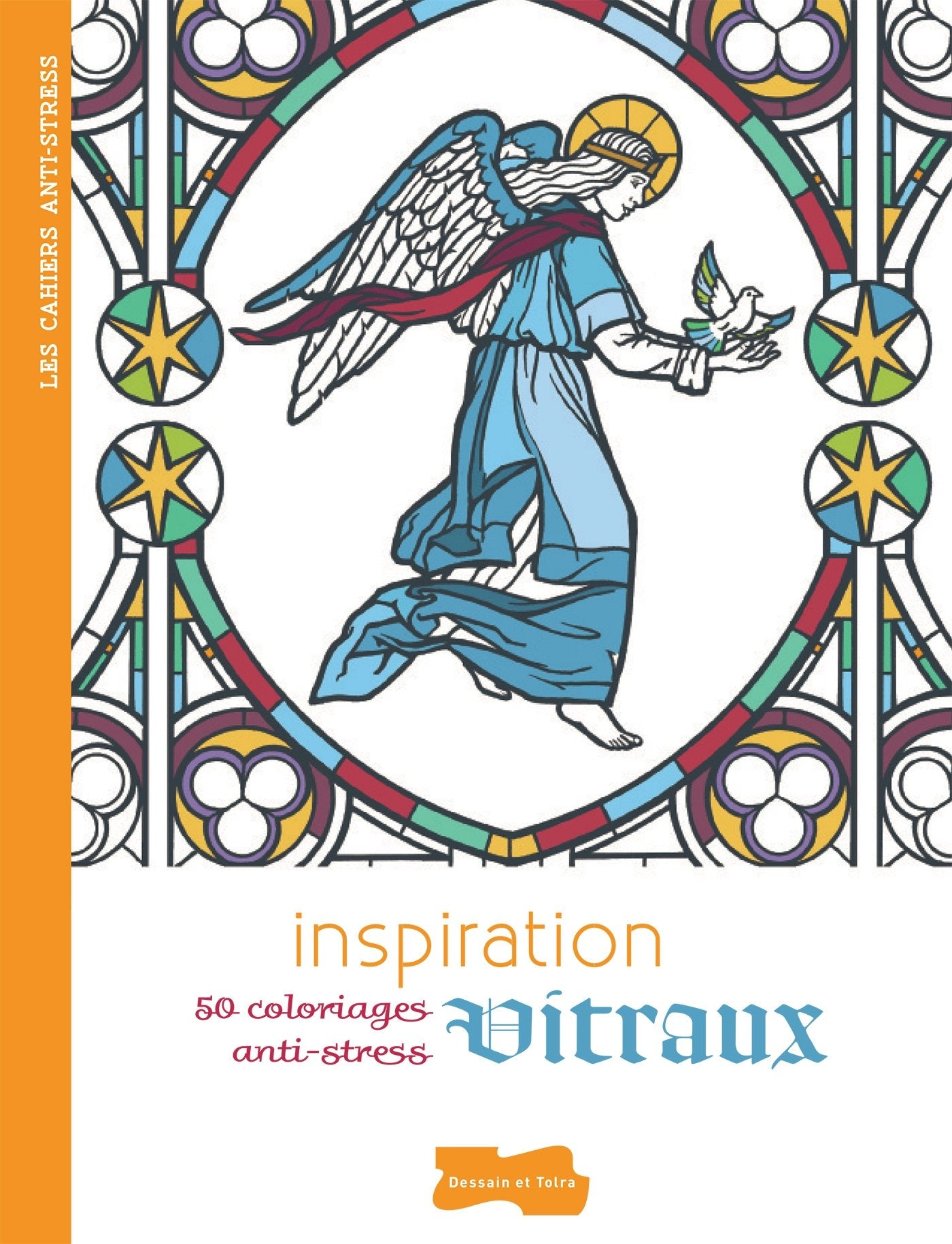 Inspiration vitraux: 50 coloriages anti-stress Leisure, Home & Garden