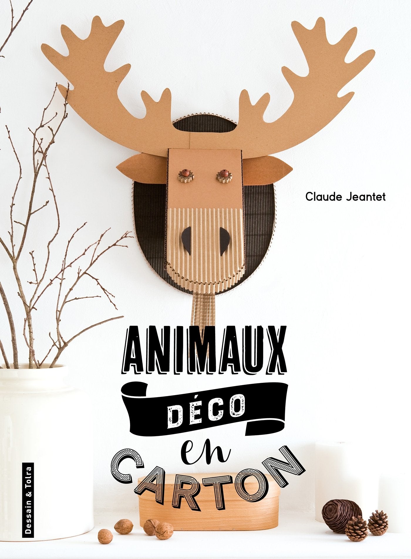 Animaux "déco" en carton book