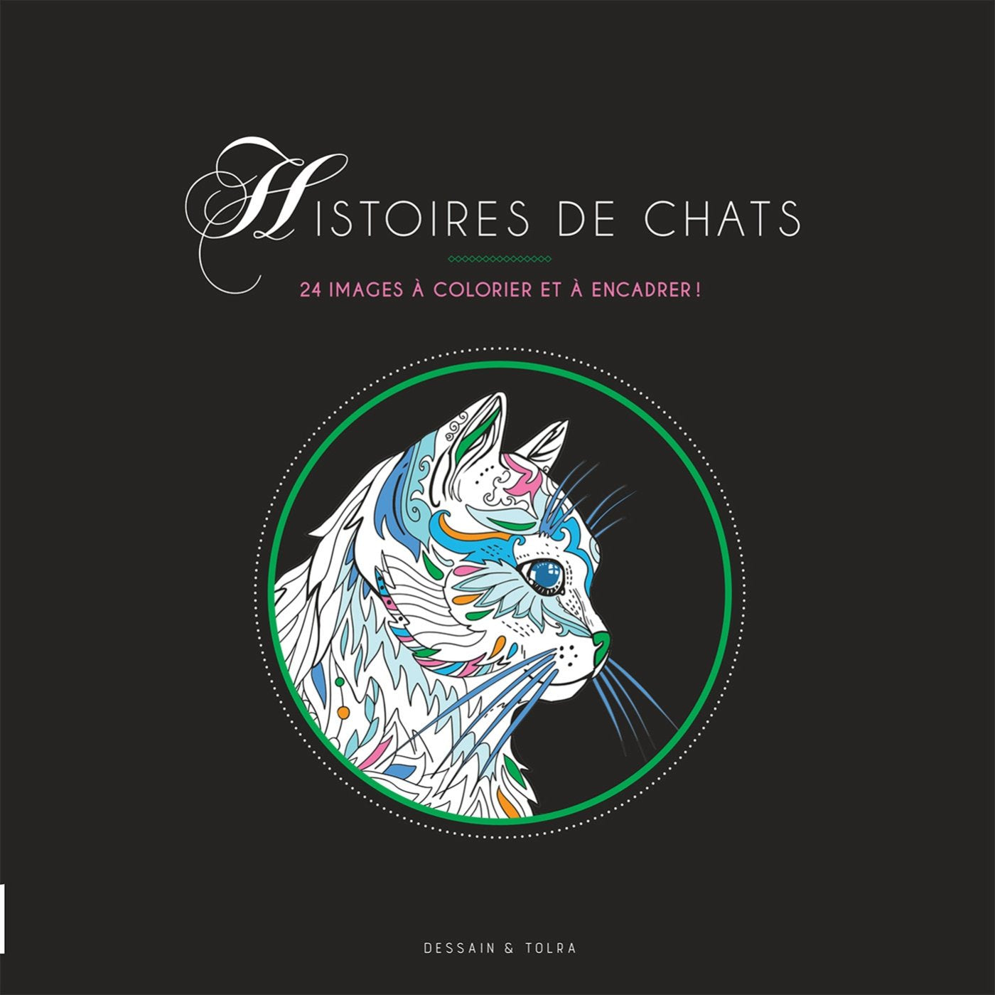 Coloriage histoires de chats book