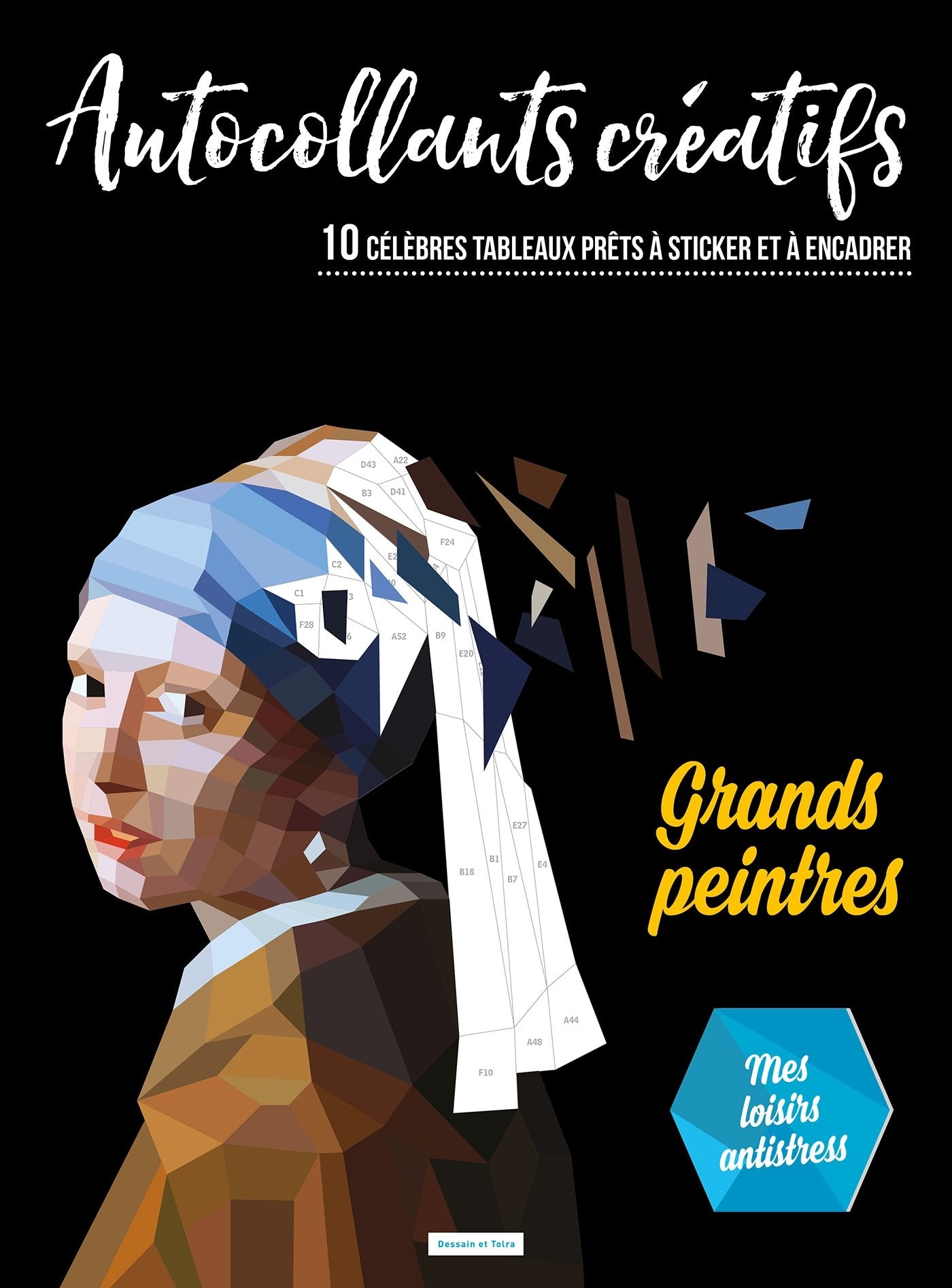 Autocollants créatifs - Grands peintres: 10 célèbres tableaux prêts à sticker et à encadrer Leisure, Home & Garden