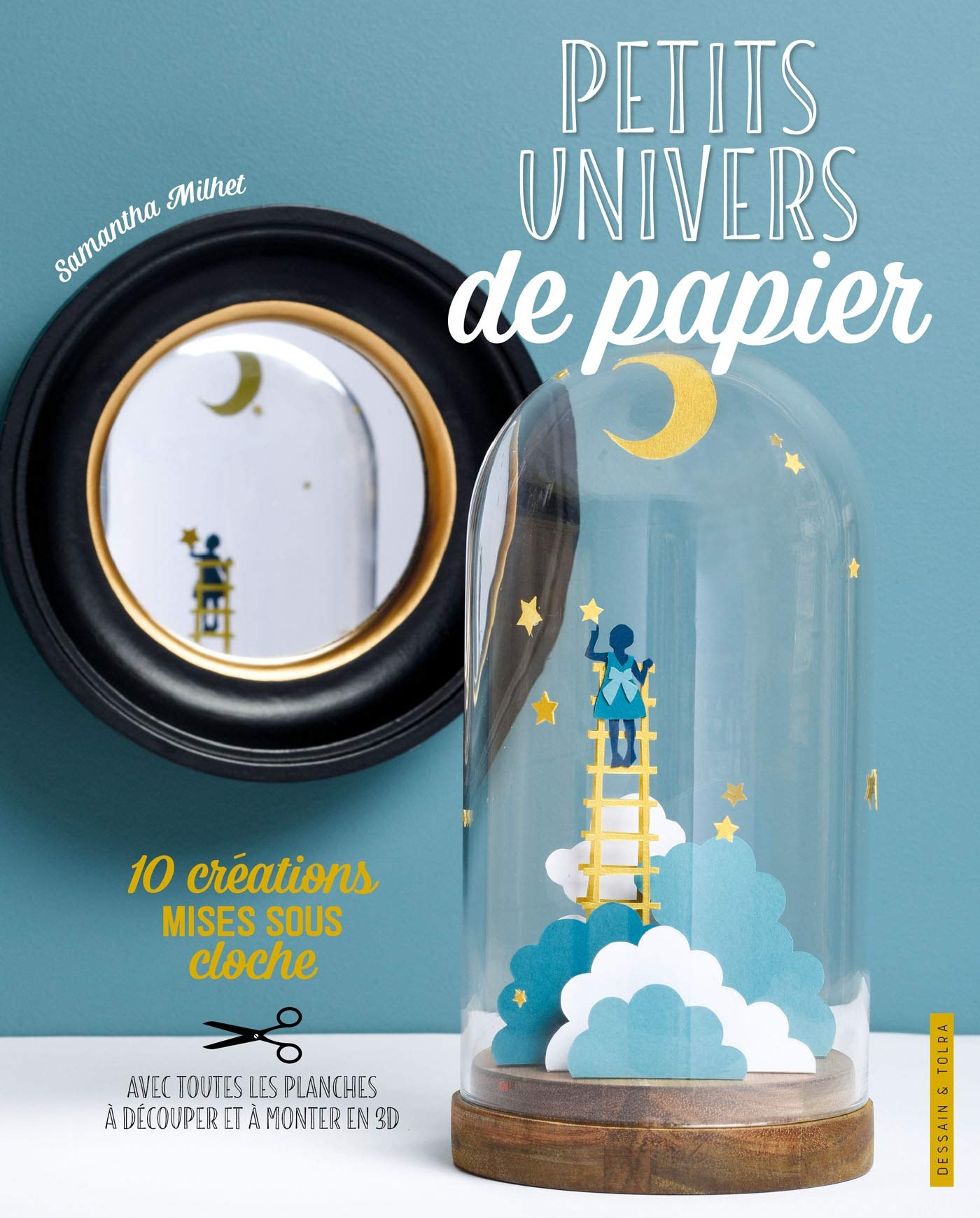 Petits univers de papier: 10 créations mises sous cloche Leisure, Home & Garden