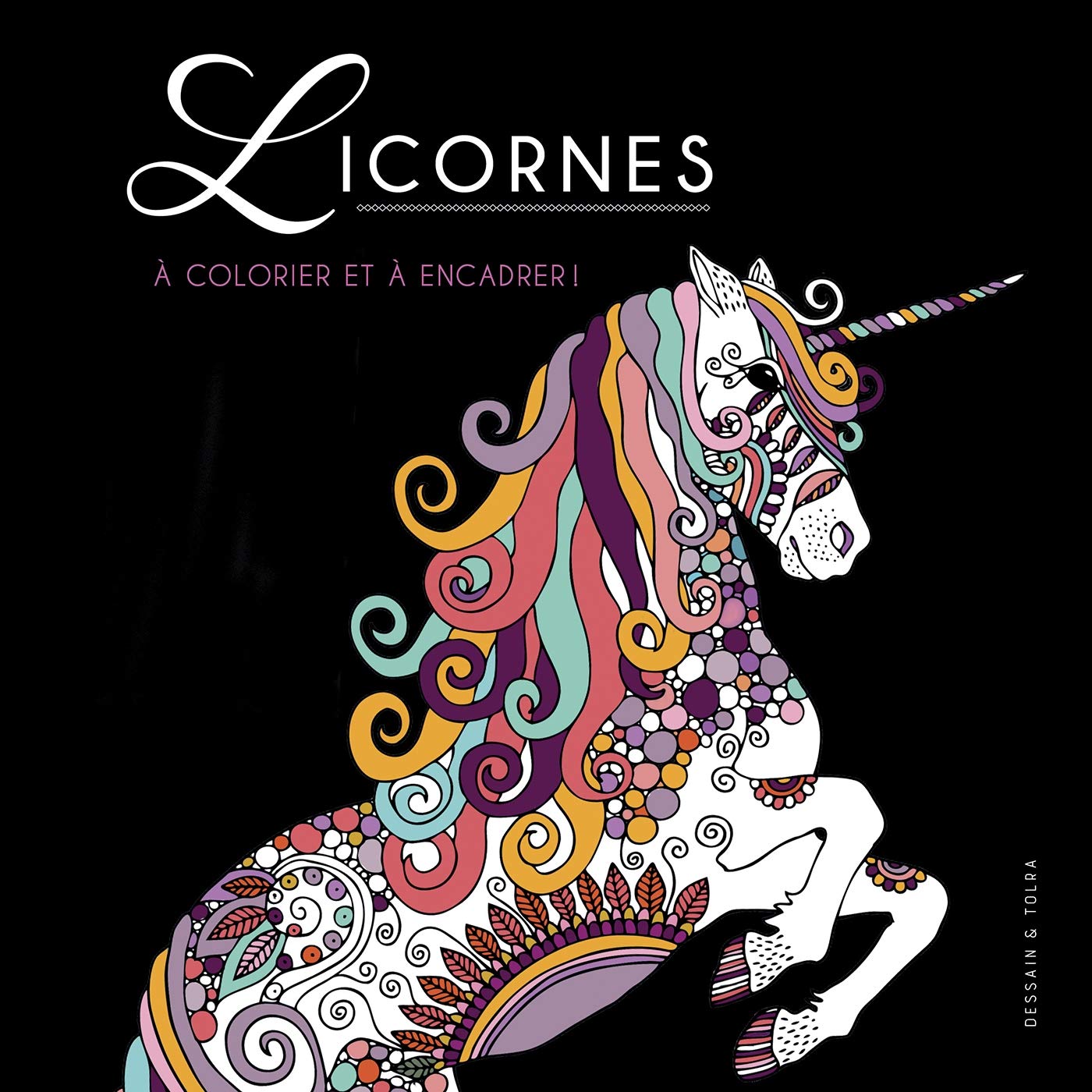 Licornes: A colorier et à encadrer ! book