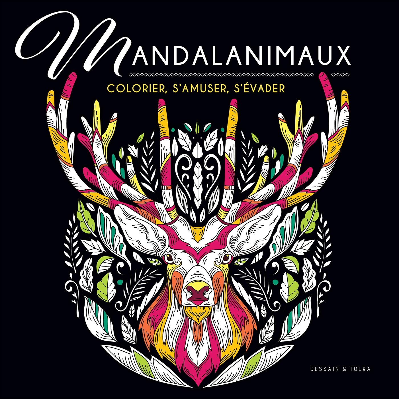 Coloriage Black - Mandalanimaux book