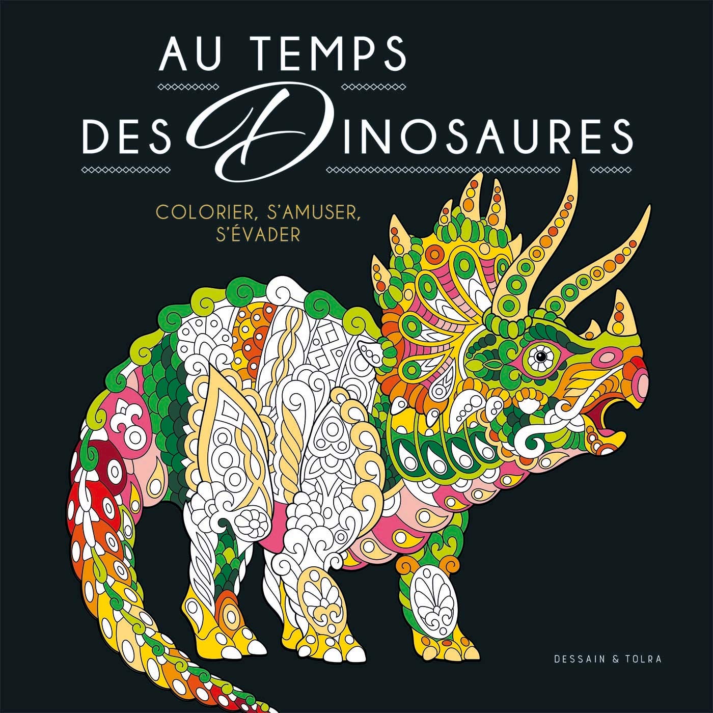 Coloriage Black - Au temps des dinosaures book