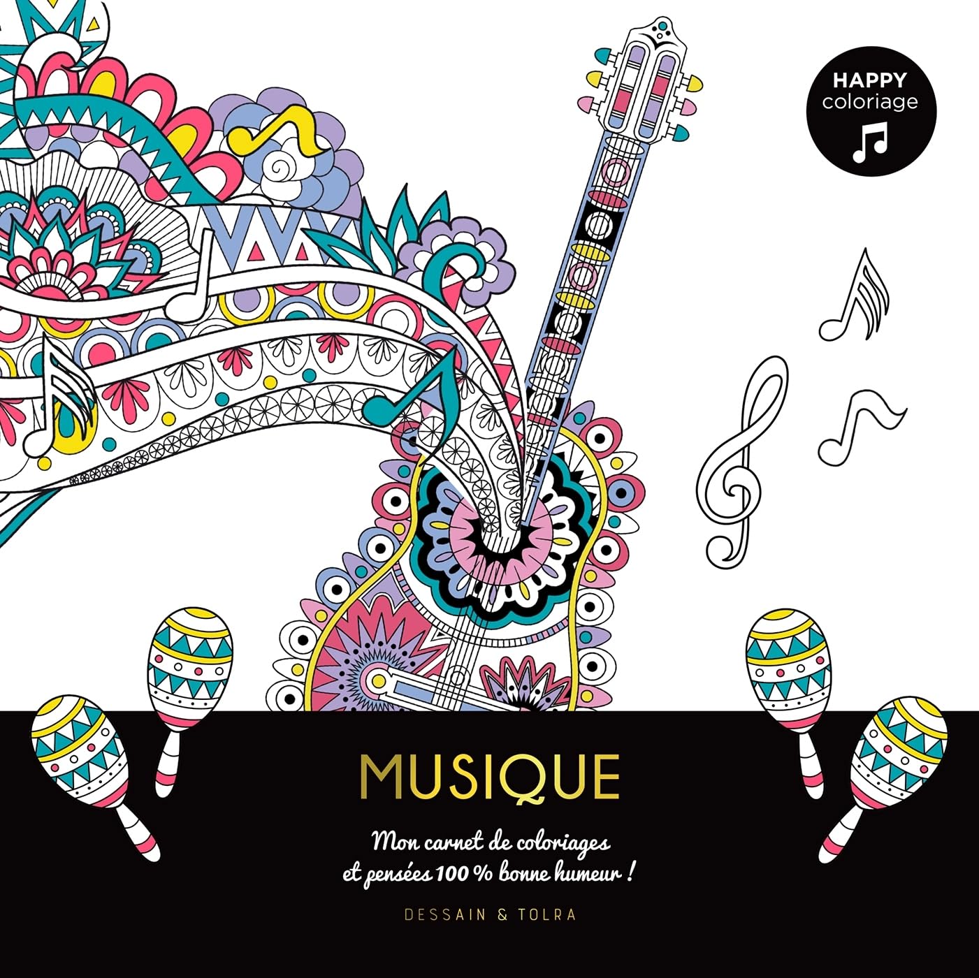 Happy coloriage Musique Leisure, Home & Garden