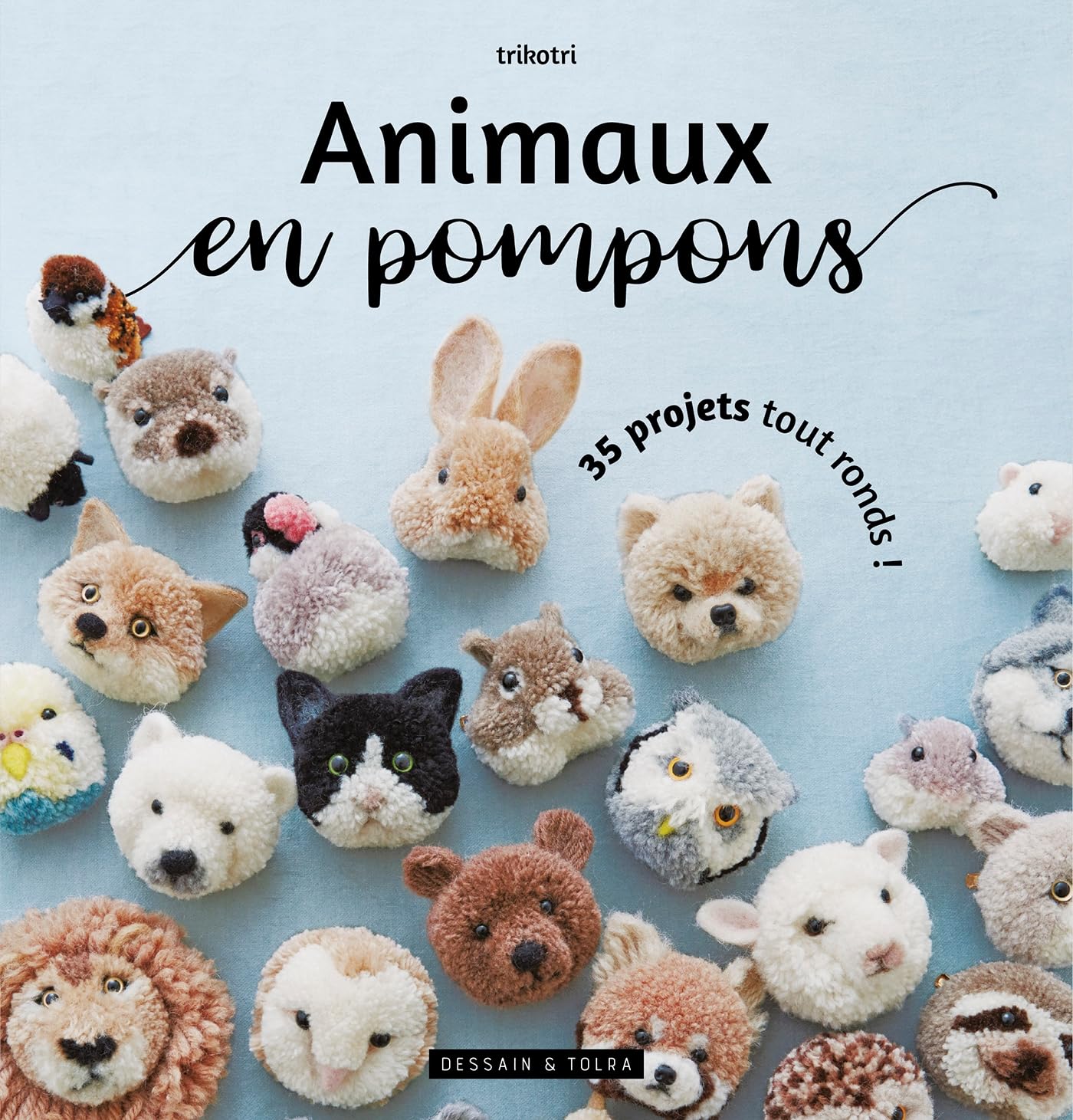 Animaux en pompons: 35 projets tout ronds book