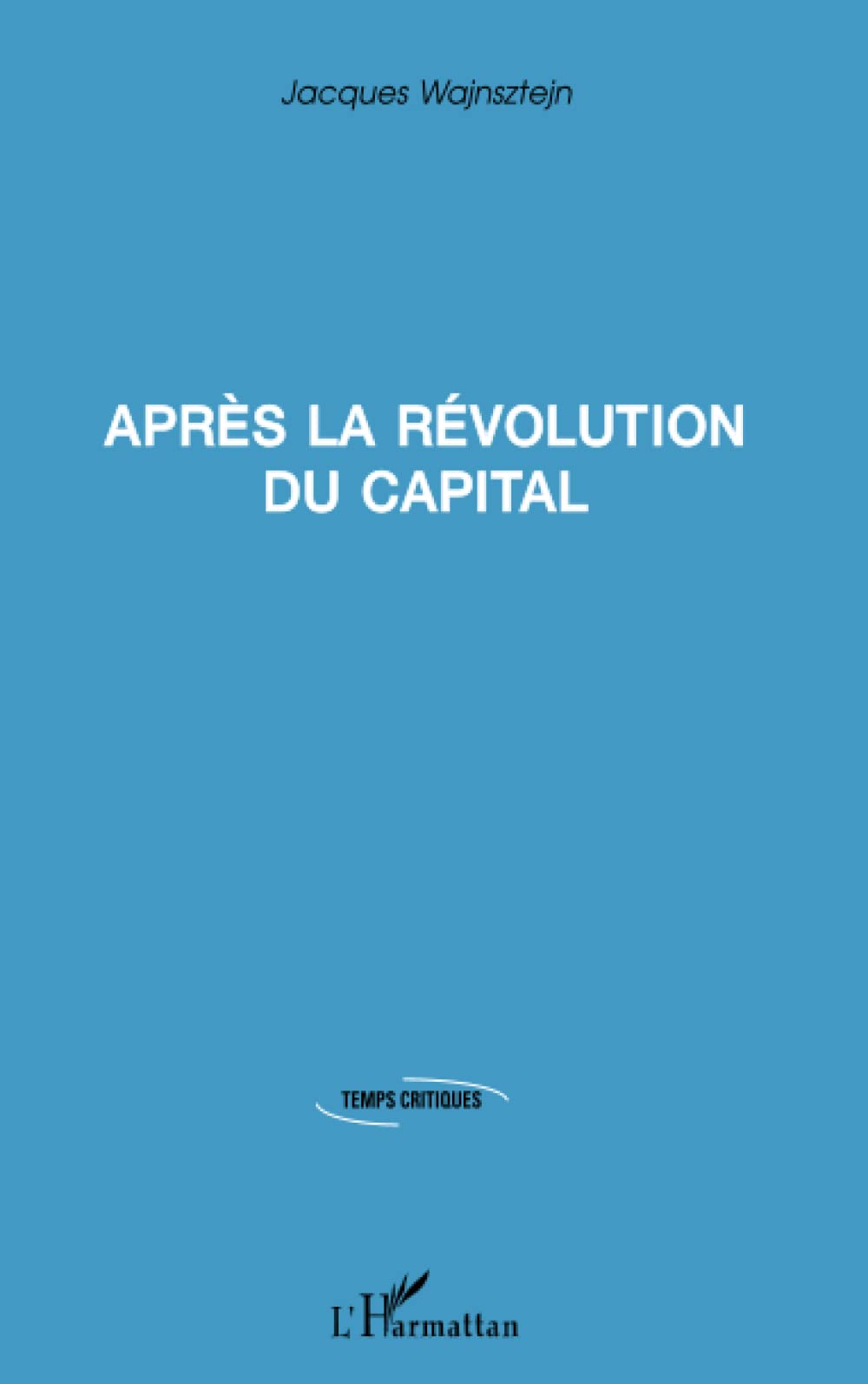 Après la révolution du capital book