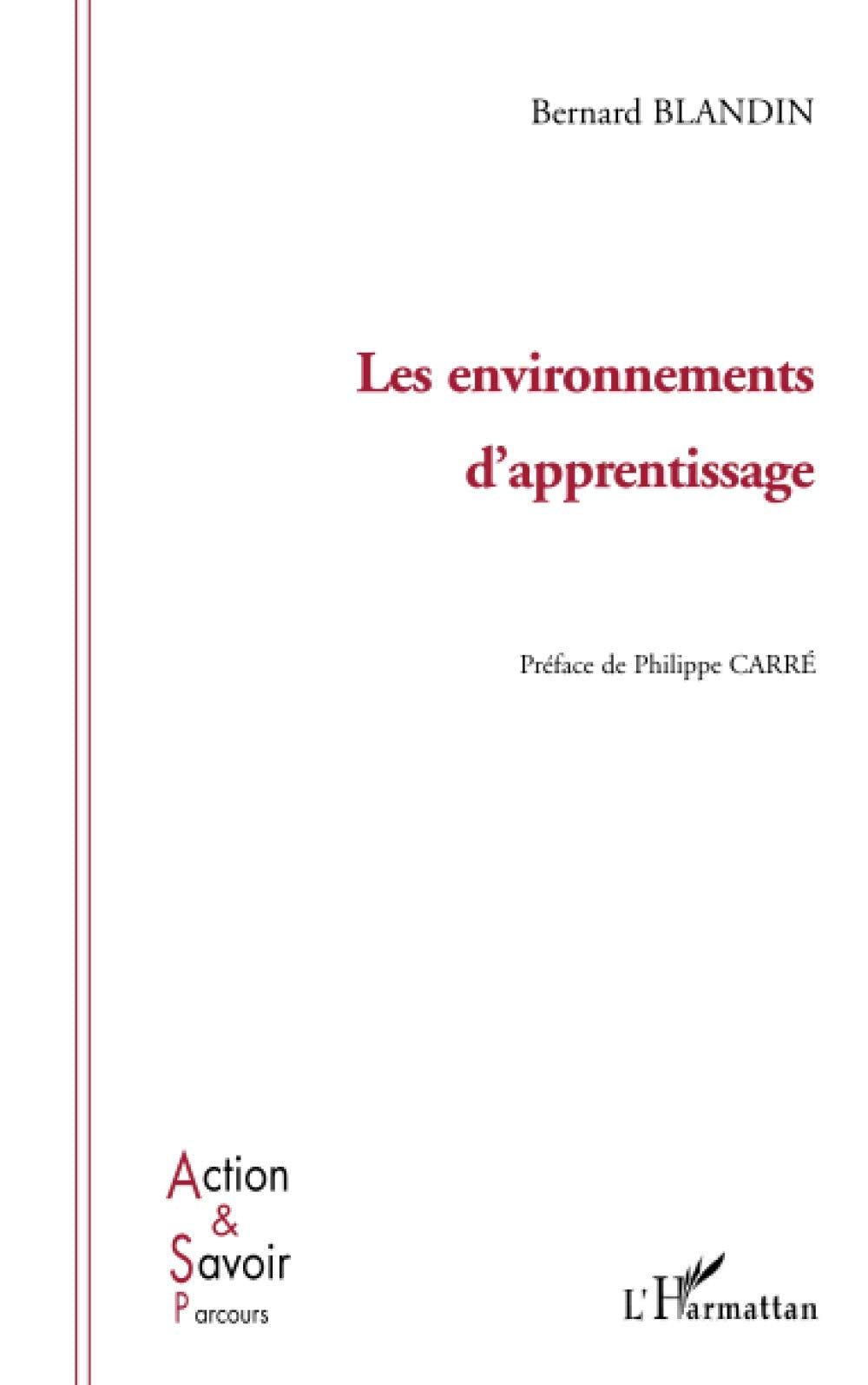 Les environnements d'apprentissage book