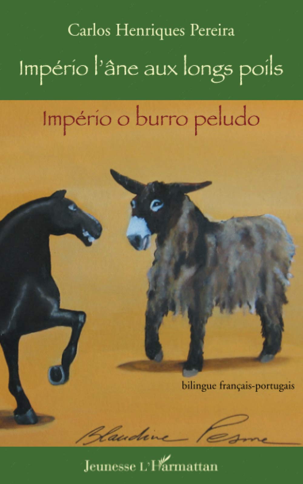 Império l'âne aux longs poils: Império o burro peludo Bilingue français-portugais book