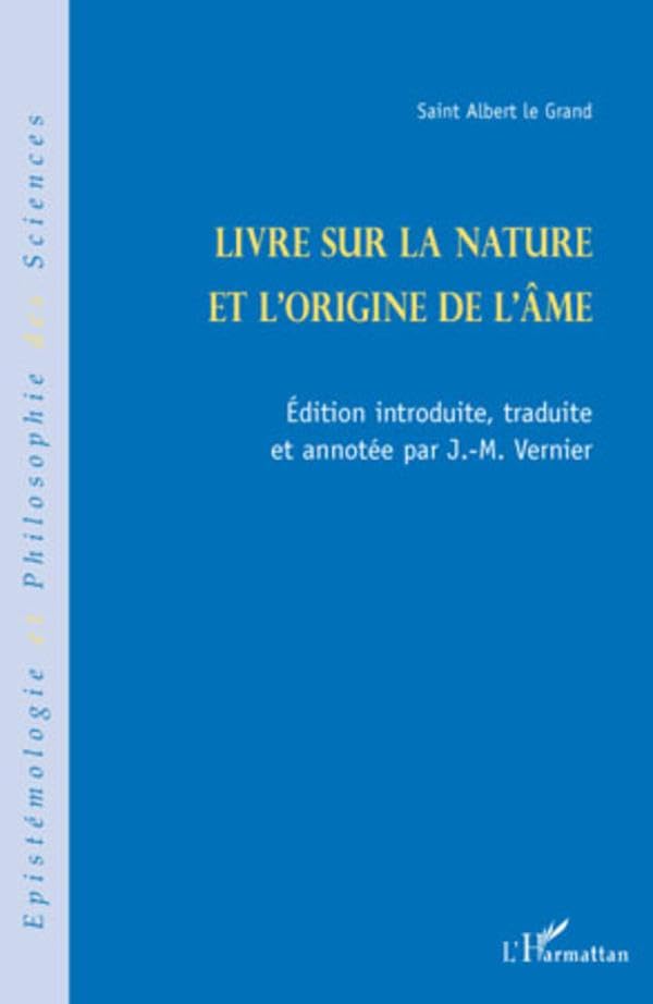 Livre sur la nature et l'origine de l'âme book