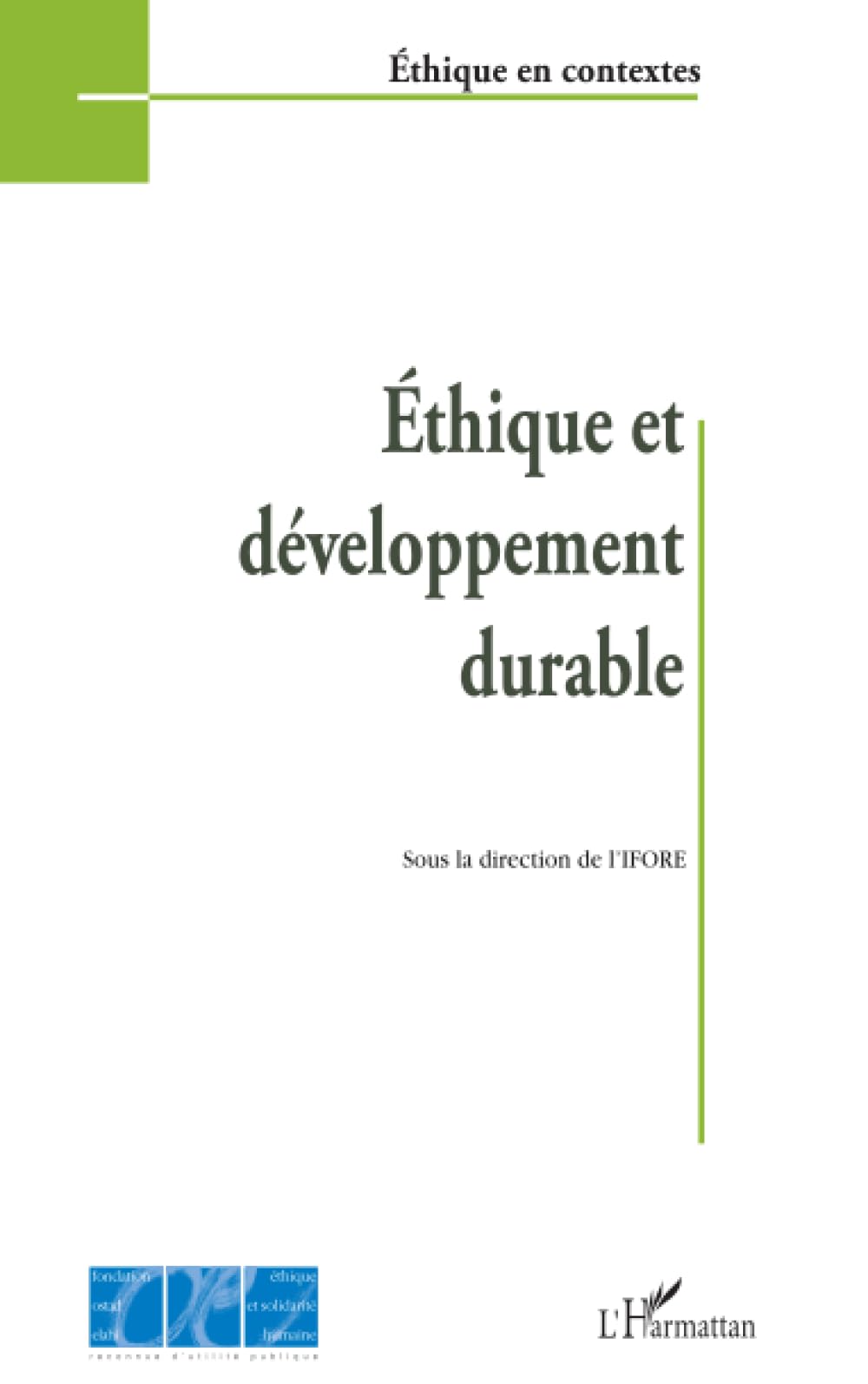 Ethique et développement durable Social Sciences