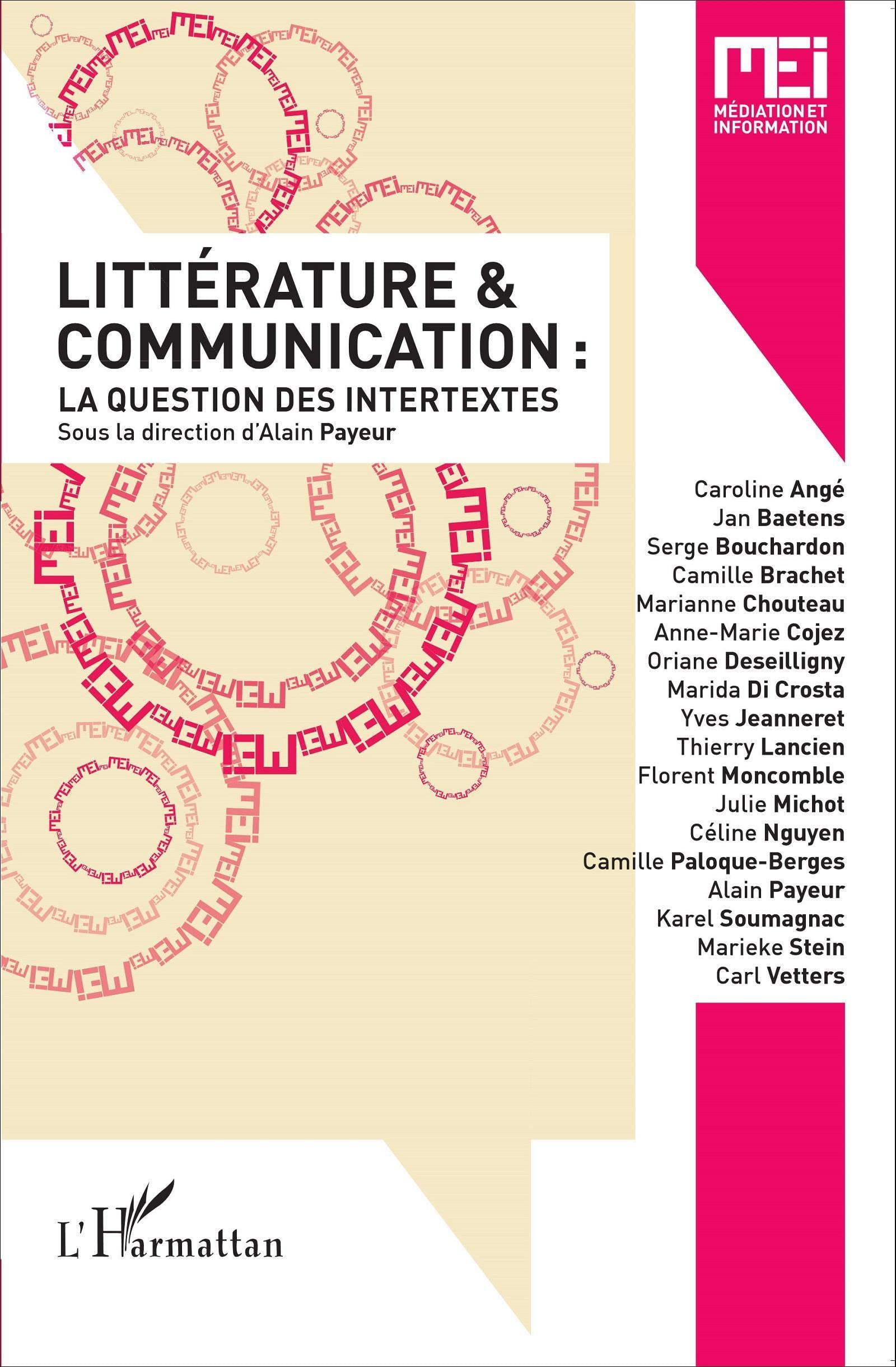 Littérature et communication :: La question des intertextes book