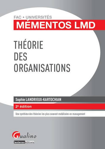 Théorie des organisations book