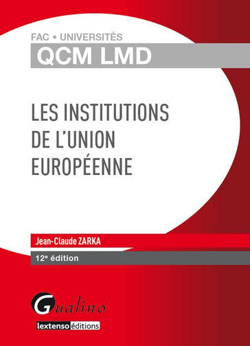 Les institutions de l'Union européenne Law