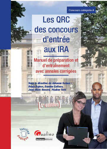 Les QRC des concours d'entrée aux IRA : manuel de préparation et d'entraînement avec annales corrigées book