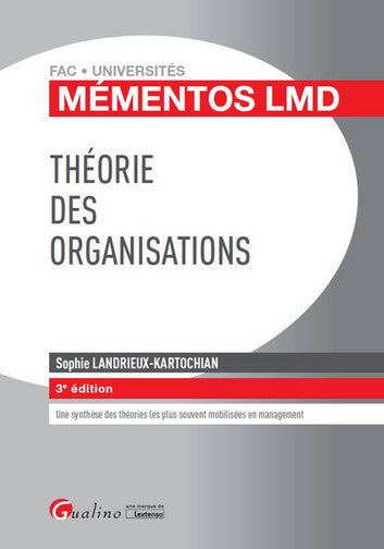 Théorie des organisations Business, Finance & Career