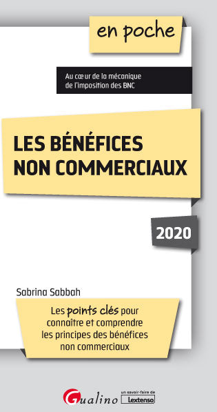 Les bénéfices non commerciaux 2020 : les points clés pour connaître et comprendre les principes des bénéfices non commerciaux book