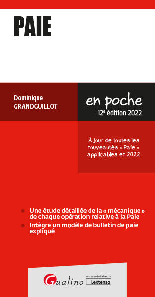 Paie : 2022 Law