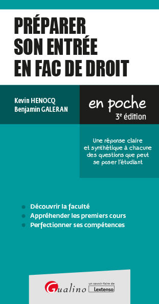 Préparer son entrée en fac de droit : une réponse claire et synthétique à chacune des questions que peut se poser l'étudiant Contemporary literature