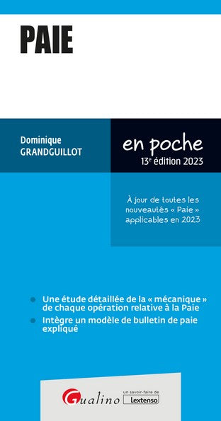 Paie : 2023 Law