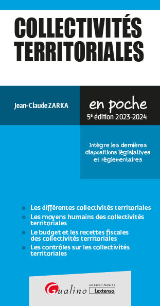 Collectivités territoriales : 2023-2024 Business, Finance & Career