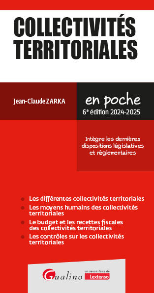 Collectivités territoriales : 2024-2025 Business, Finance & Career