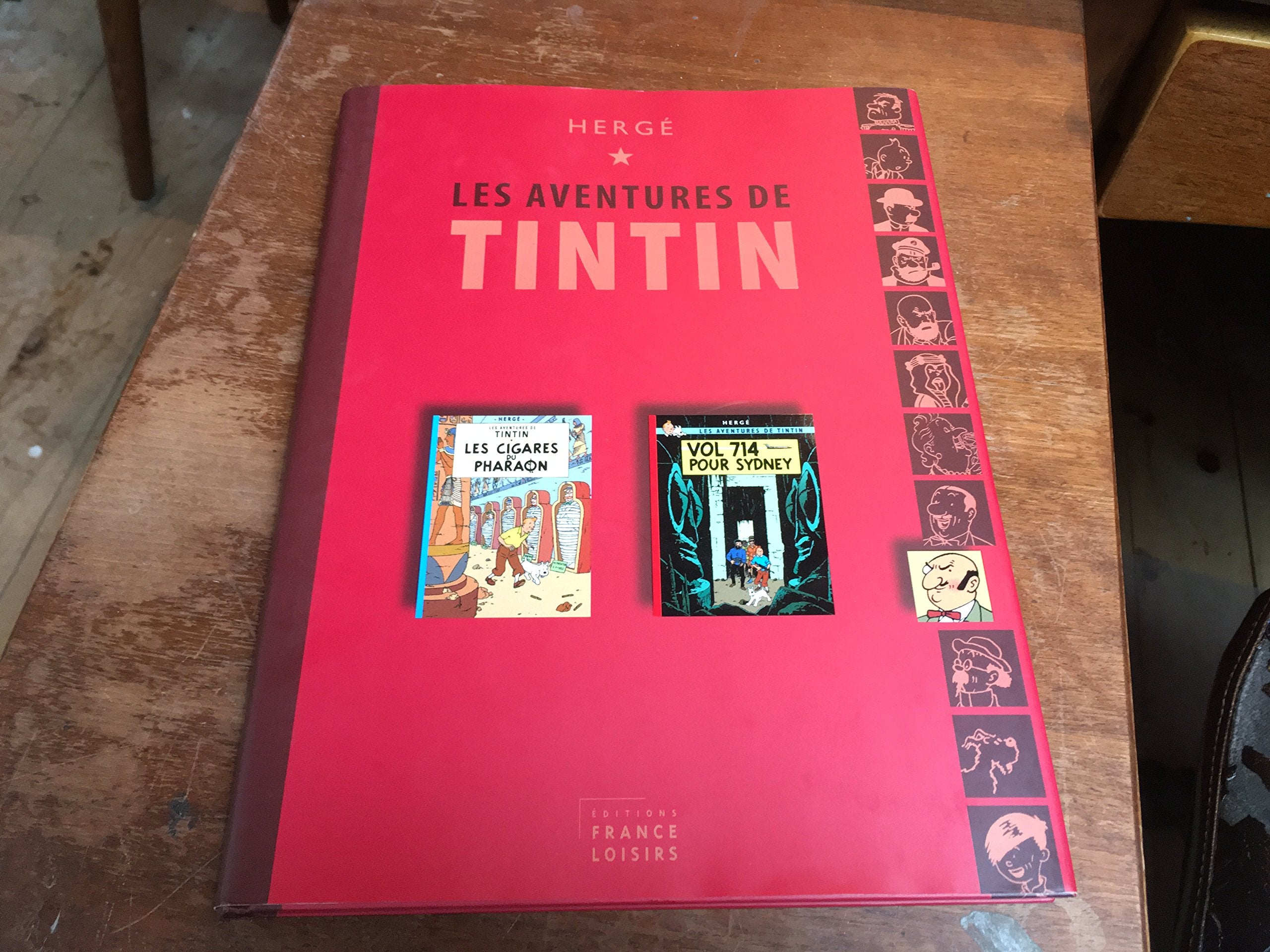 Les Aventures De Tintin - Les Cigares Du Pharaon/Vol 714 Pour Sydney Books