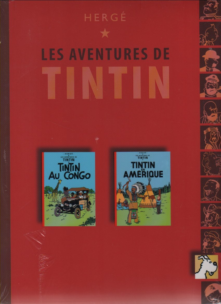 Tintin au Congo & Tintin en Amérique Tintin (Éditions France loisirs, collection duo) Tome 5 Books