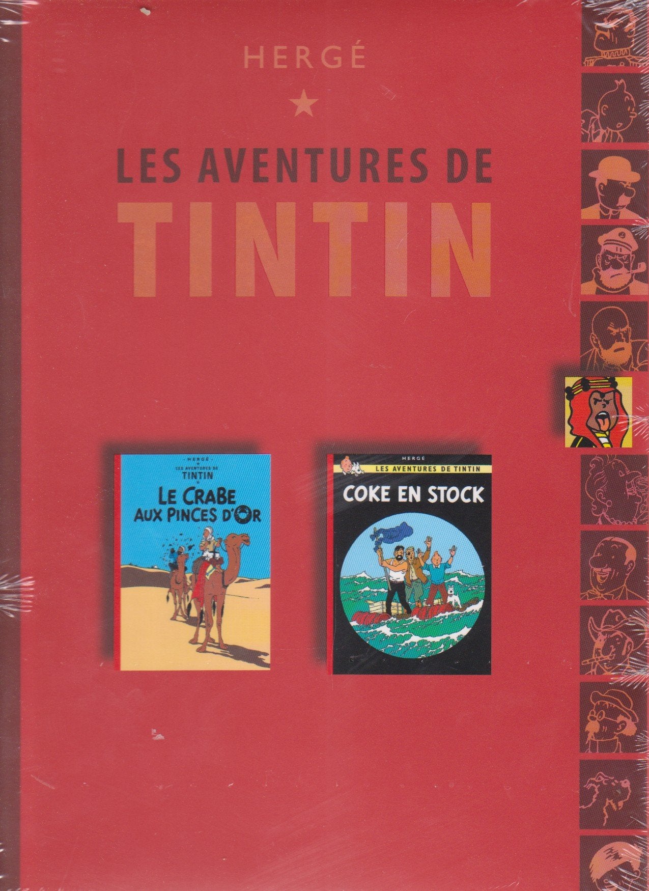 Les Aventures de Tintin: Le crabe aux pinces d'or - Coke en stock Books
