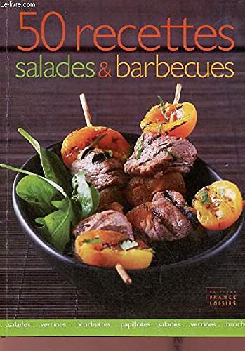 50 recettes salades et barbecue Books