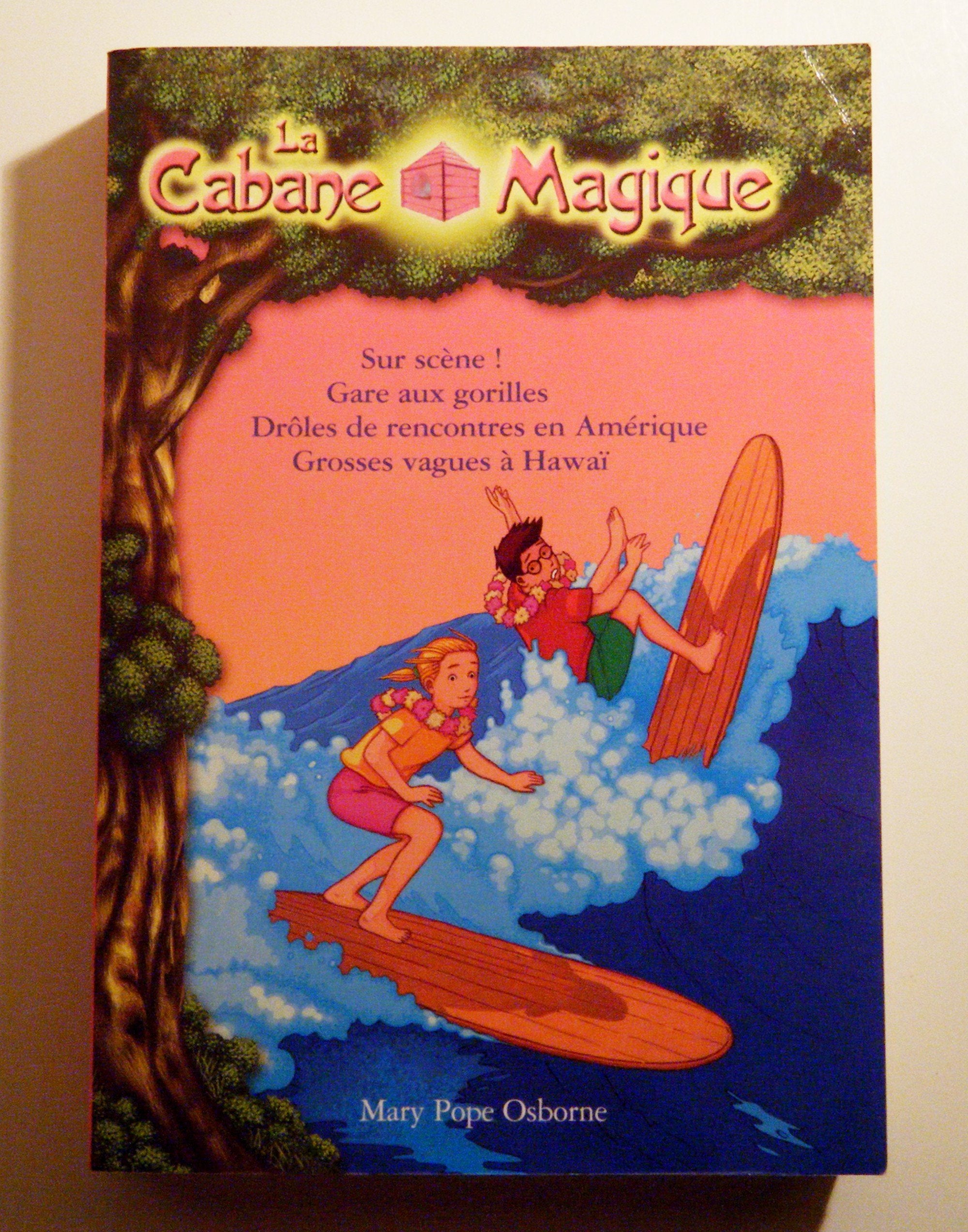 La cabane magique : n°20 SUR SCENE 21 Gare aux gorilles 22 drôles de rencontres en amérique 23 Books