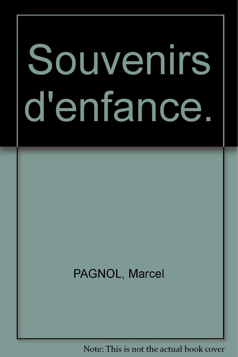 SOUVENIRS D'ENFANCE (FRANCE LOISIRS) book